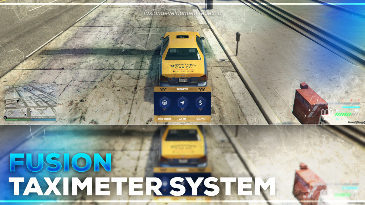 [PAID] [ESX] Taximeter System Thumbnail